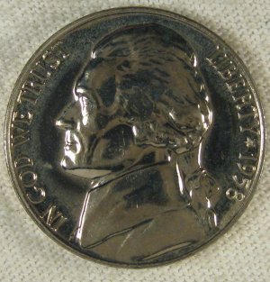 1958 Jefferson Proof #4785