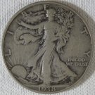 1938 Walking Liberty #4010