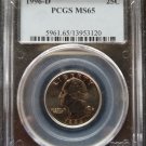 1996-D Washington Quarter - PCGS MS65