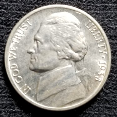 1938-S Jefferson Nickel - AU50 - #67