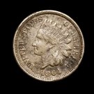 1864 Indian Head Cent CN - VF details #151
