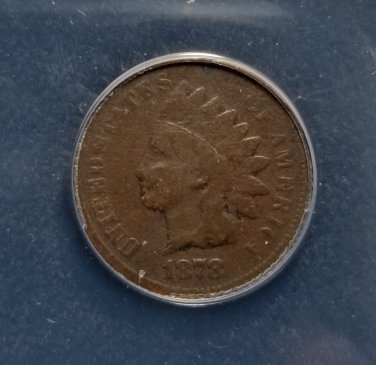 1878 Indian Head Cent - ANACS VG8 Details