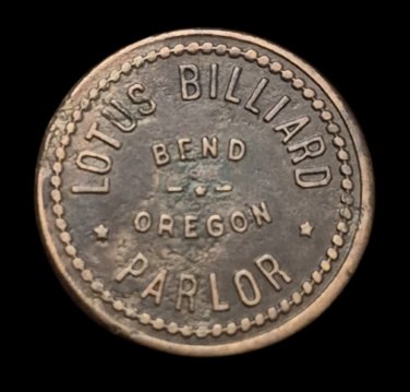 Lotus Billiard Parlor Token - #185