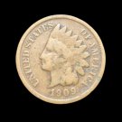 1909 Indian Head Cent - G4 details #187