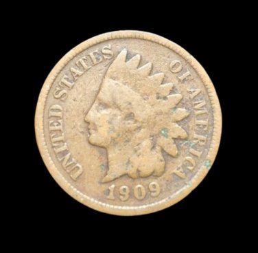 1909 Indian Head Cent - G4 details #187