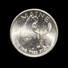1969 Maine Franklin Mint .925 Silver Coin BU #211
