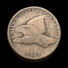 1857 Flying Eagle Cent - G4 #238