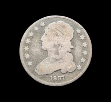 1837 Capped Bust Quarter - G6 #242