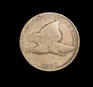 1857 Flying Eagle Cent - VG #244