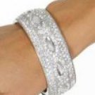 Large Rhinestone Bangle -
