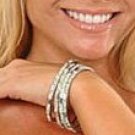 - Rhinestone Single Bangle - Each Piece