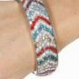 Rhinestone Bangle Multi Color - Each Bangle