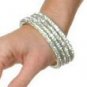 Rhinestone Bangle - Single Row - Each Bangle