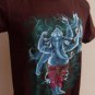 Ganesha Ganesh Men T Shirt OM Hindu India Brown M # STBr