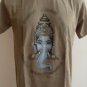 Ganesha Ganesh Lord T Shirt OM Hindu India Brown M # H