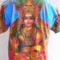 Lakshmi Hindu Goddess T Shirt OM Hindu India size L
