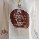 Ganesh Ganesha Om Men's T Shirt Hindu India White XL #Rdp Thin Cotton
