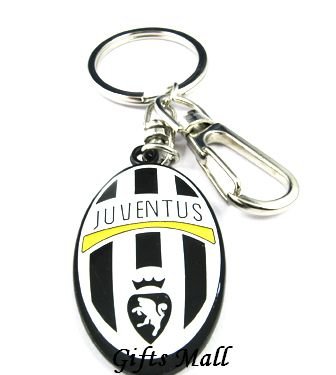 Juventus Football FC Sports Metal Key Chain Key Ring New