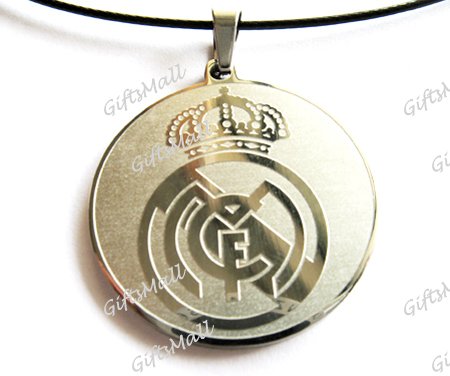 Stainless Steel FC Club Football Sport Necklace Pendant Real Madrid