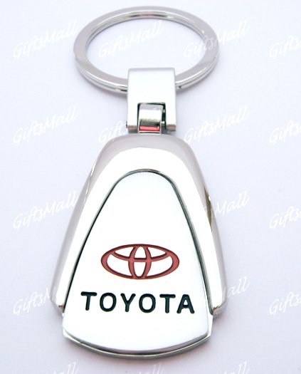 Toyota Car Chrome Keyring Key Chain New