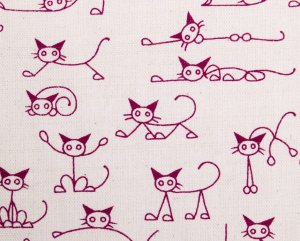 110cmx90cm//cute cats//Pink