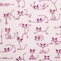 110cmx90cm//cute cats//Pink
