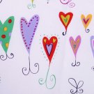 Lovely Heart//cotton//oxford