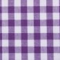 chic purple check//cotton