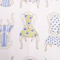 kawaii chair//blue//oxford