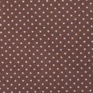 mini dots//linens//brown
