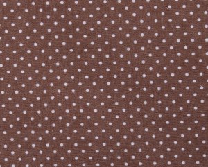 mini dots//linens//brown