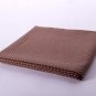 mini dots//linens//brown