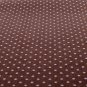 mini dots//linens//brown