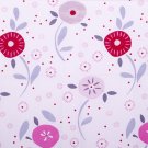 Circular flower oxford 20s//pink//cotton
