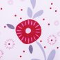Circular flower oxford 20s//pink//cotton