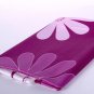 Floral dark pink//cotton//satin