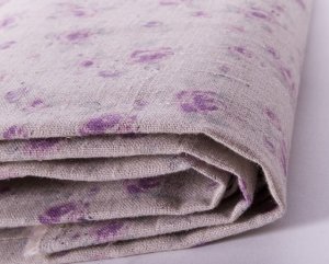 Natural flower//linens//purple
