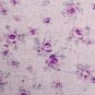 Natural flower//linens//purple