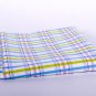 Pottery blue check//cotton//2 yards