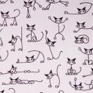 110cmx90cm//cute cats//black