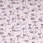 110cmx90cm//cute cats//black