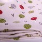 Checks and dots in apples oxford 20s//natural red and green//cotton