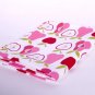 Kawaii apples oxford 20s//pink and red//cotton