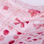antique stamp style//pink//1yard