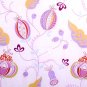 dezzle, white pink//cotton//2 yards