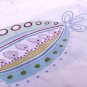 dezzle, white lavender//cotton//2 yards