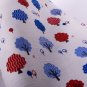 kawaii trees//blue//slub