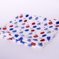 kawaii trees//blue//slub