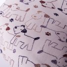 Kawaii puppy//dark blue//cotton//oxford