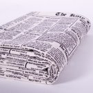 vintage newspaper//linens//